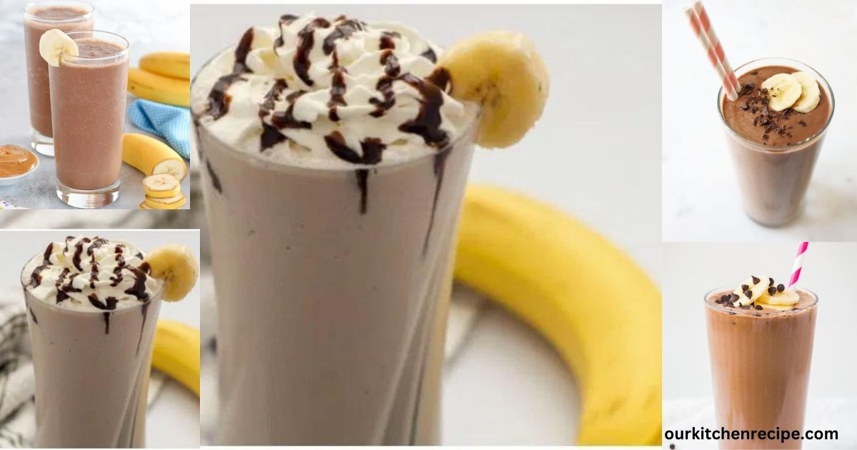 चॉकलेट केला मिल्क शेक कैसे बनाएं Banana chocolate milk shake