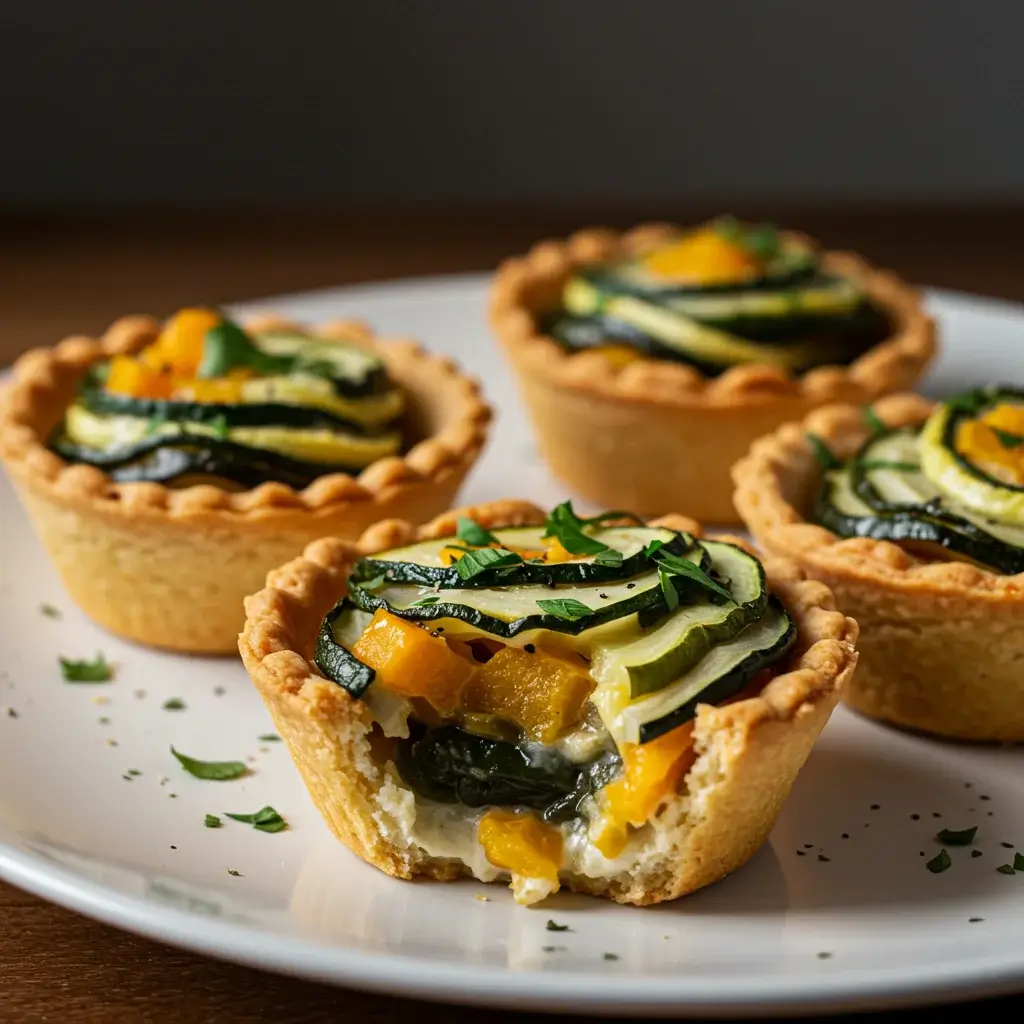 Mini Ratatouille Tartlets