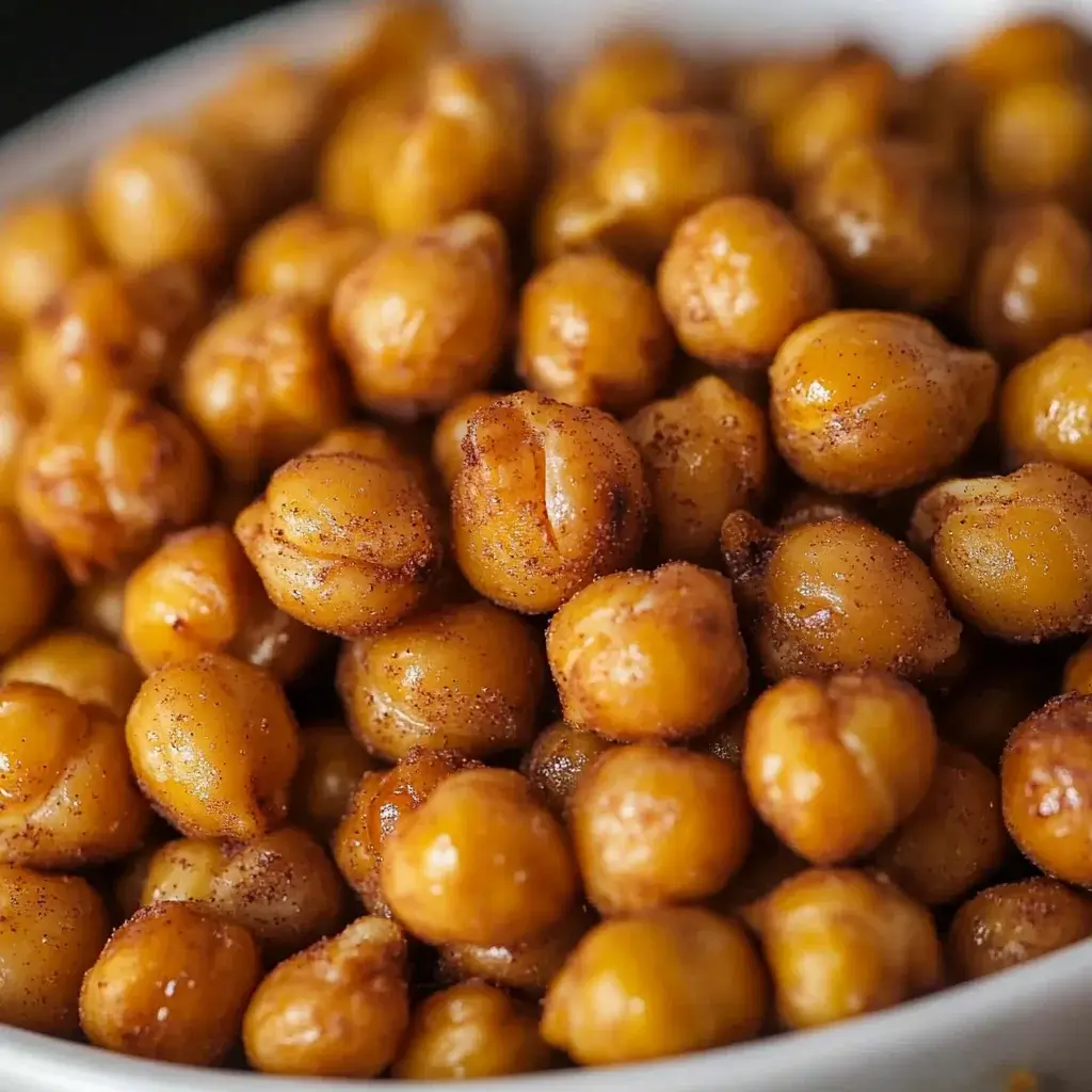 Cinnamon Roasted Chickpeas