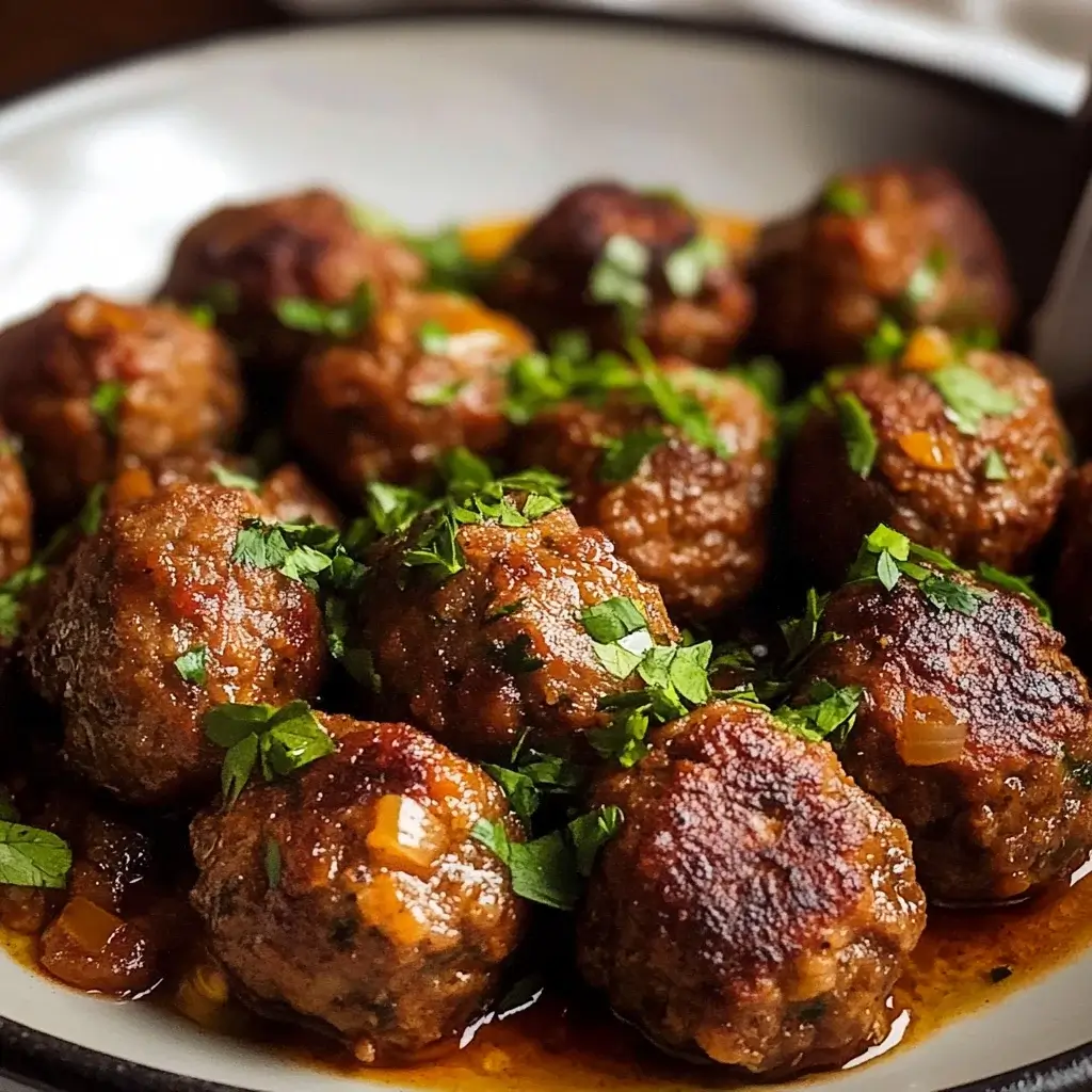 Easter Mediterranean Lamb Meatballs