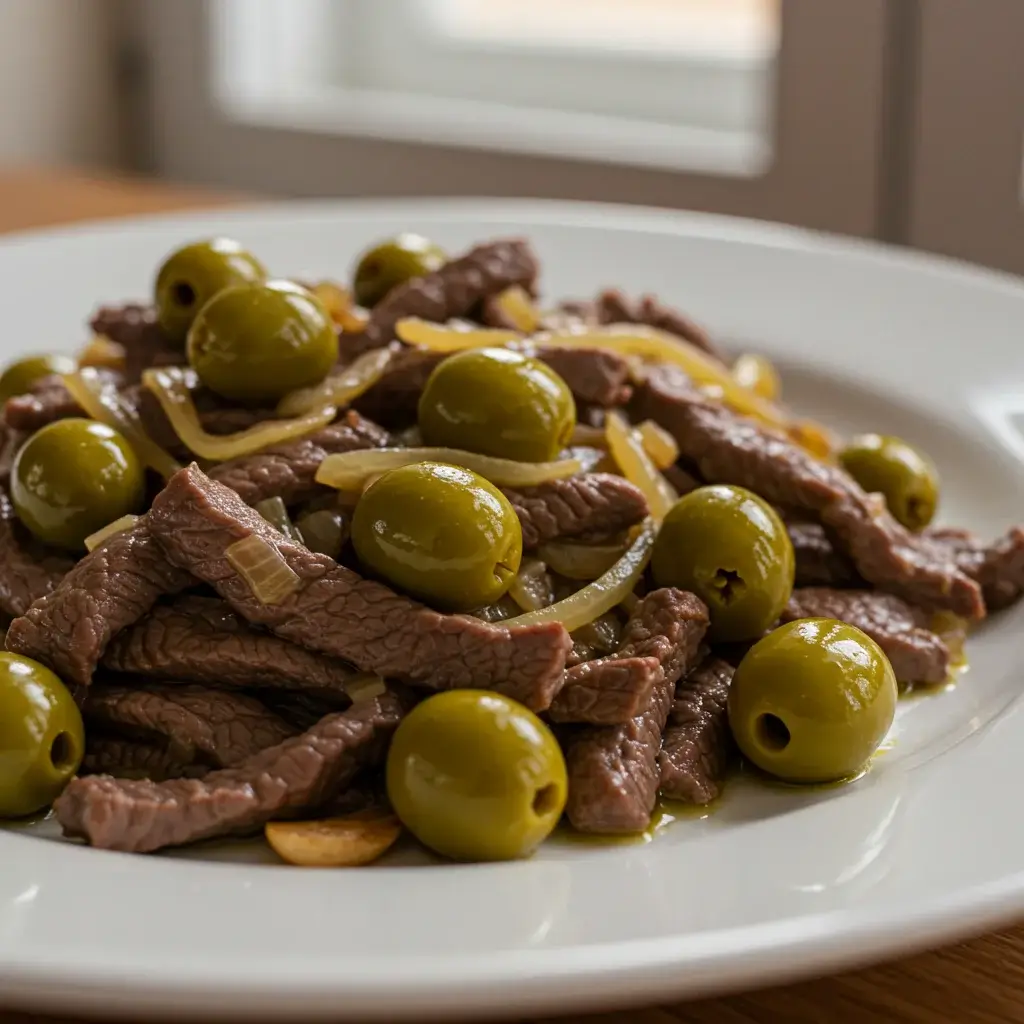 Portuguese Beef and Olive Medley
