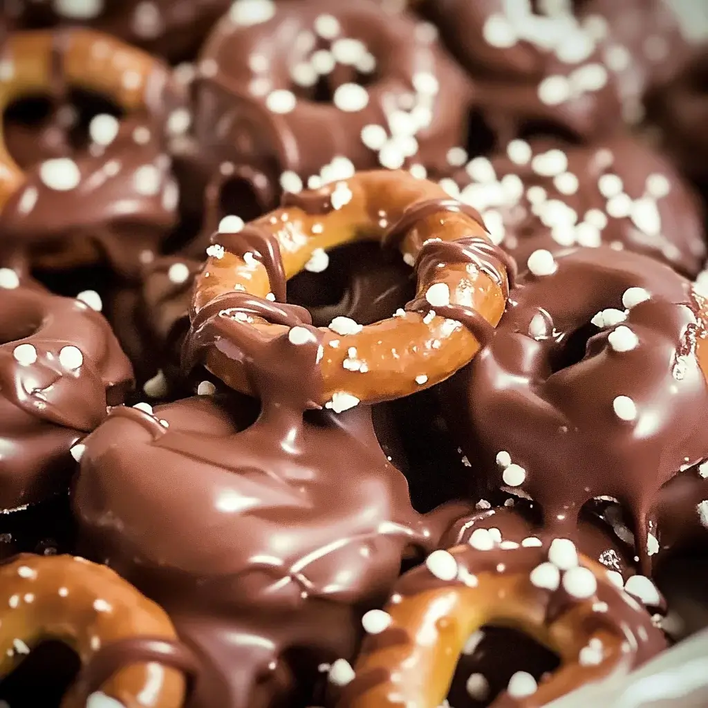 Chocolate Covered Pretzel Bites