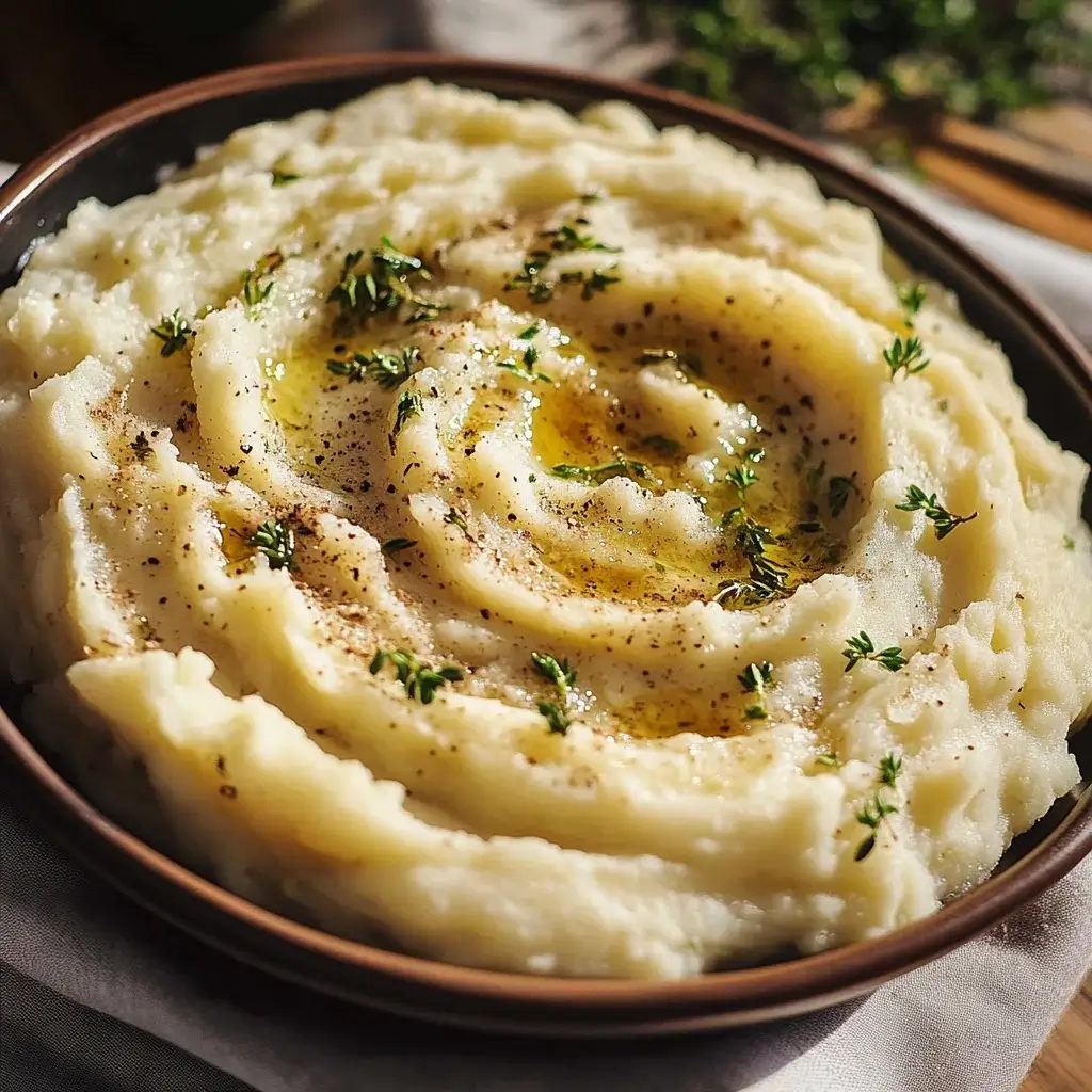 Easter Herb Butter Mashed Potatoes