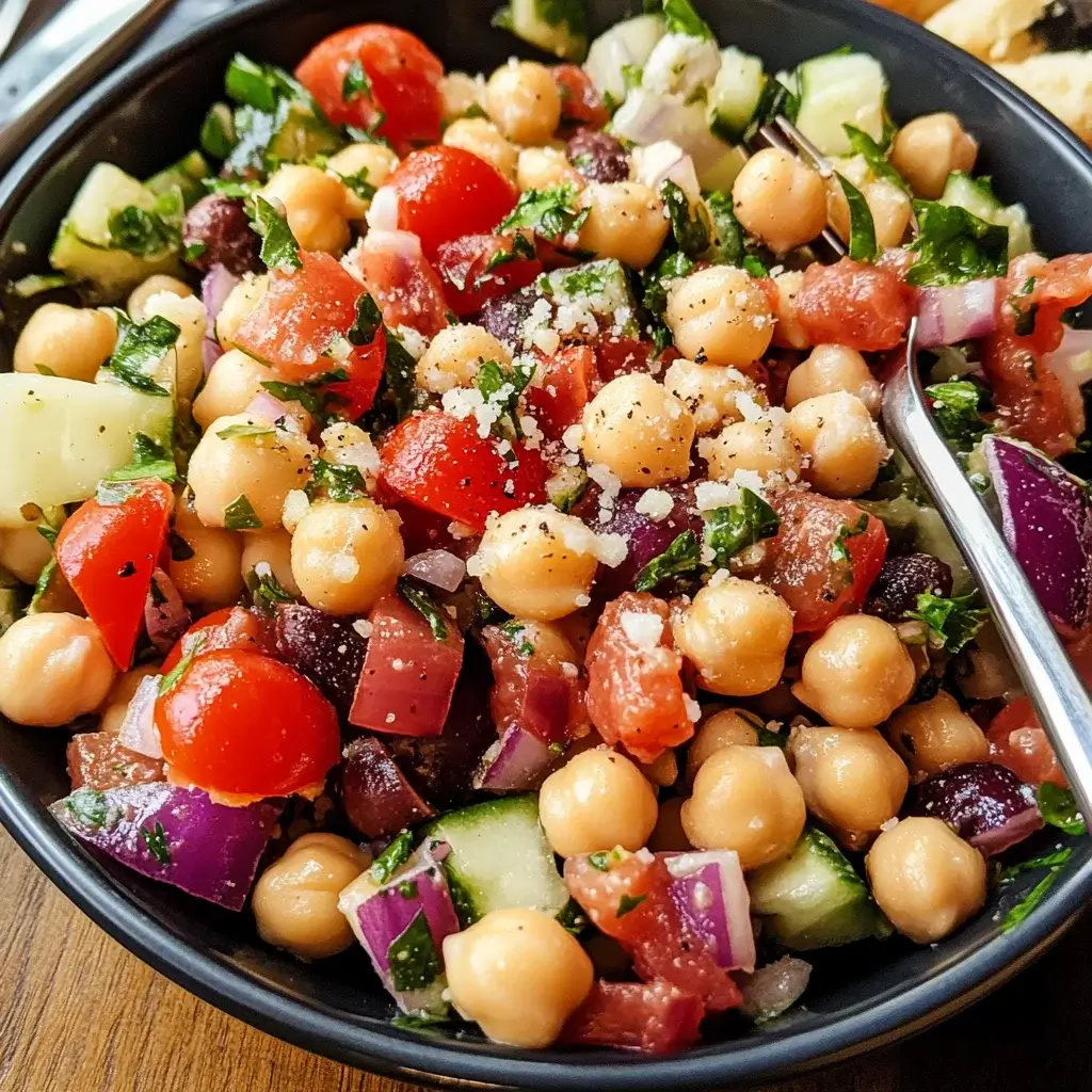 Mediterranean Chickpea Salad