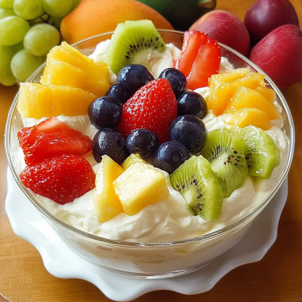 Cream Cheese Fruit Dip Cups