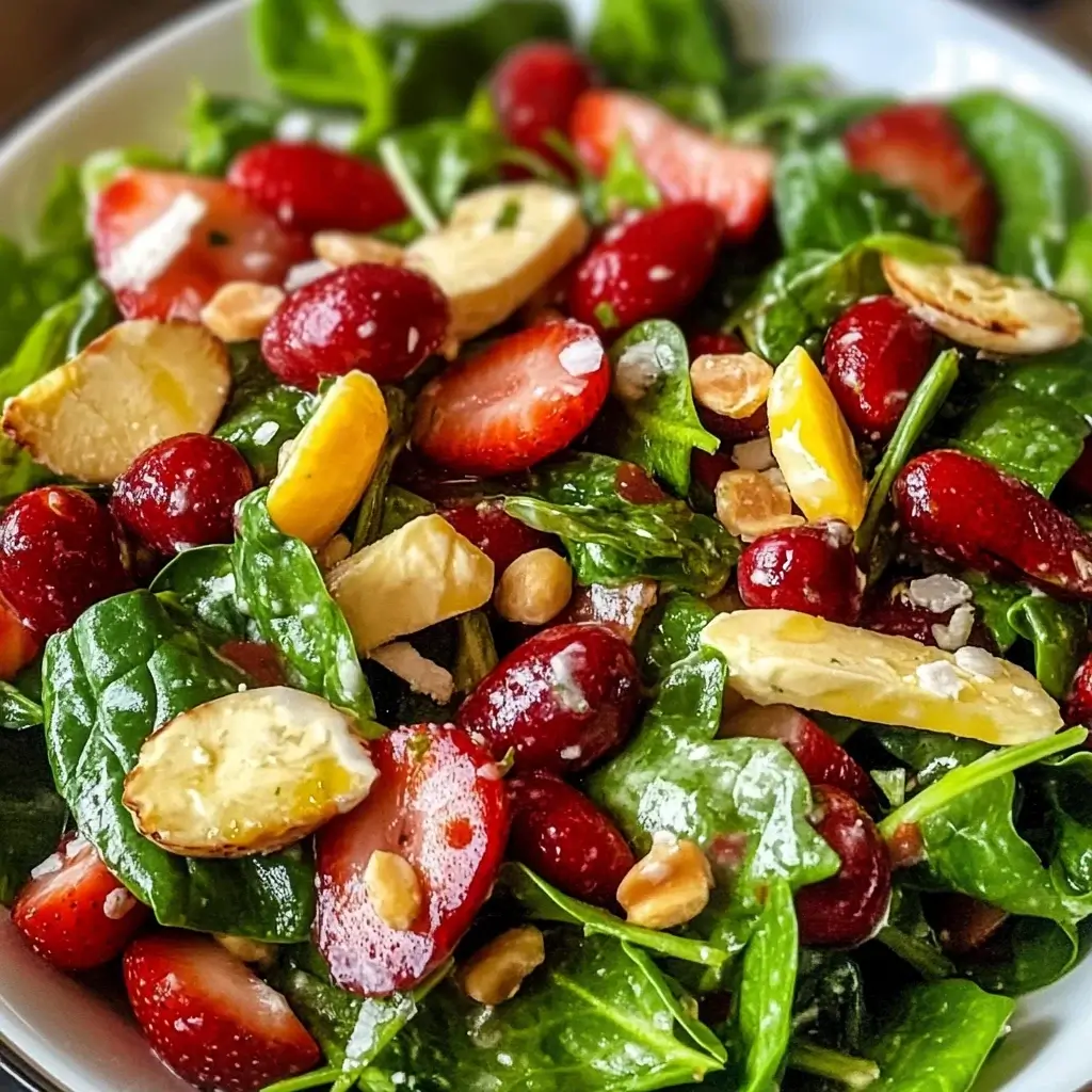 Fresh Spinach Easter Salad
