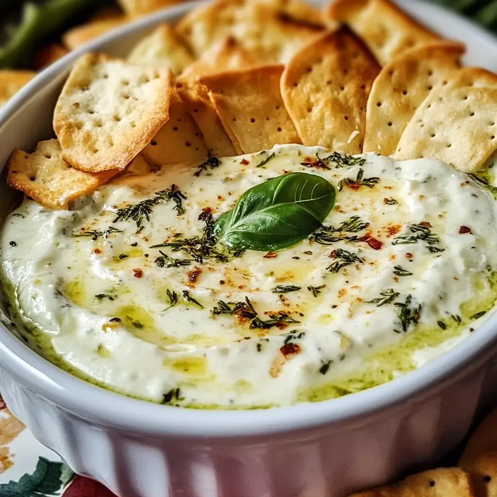 Garlic Herb Cheese Dip