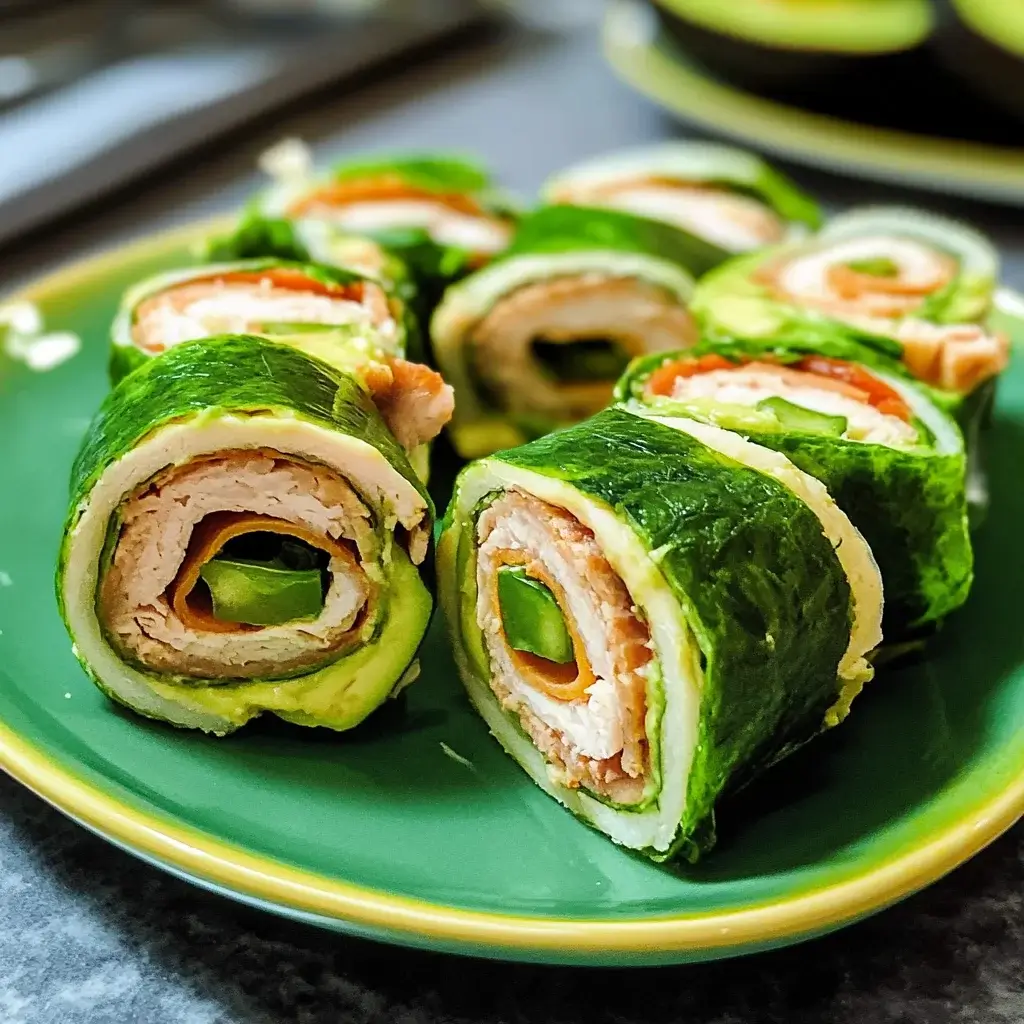 Turkey Avocado Roll-Ups