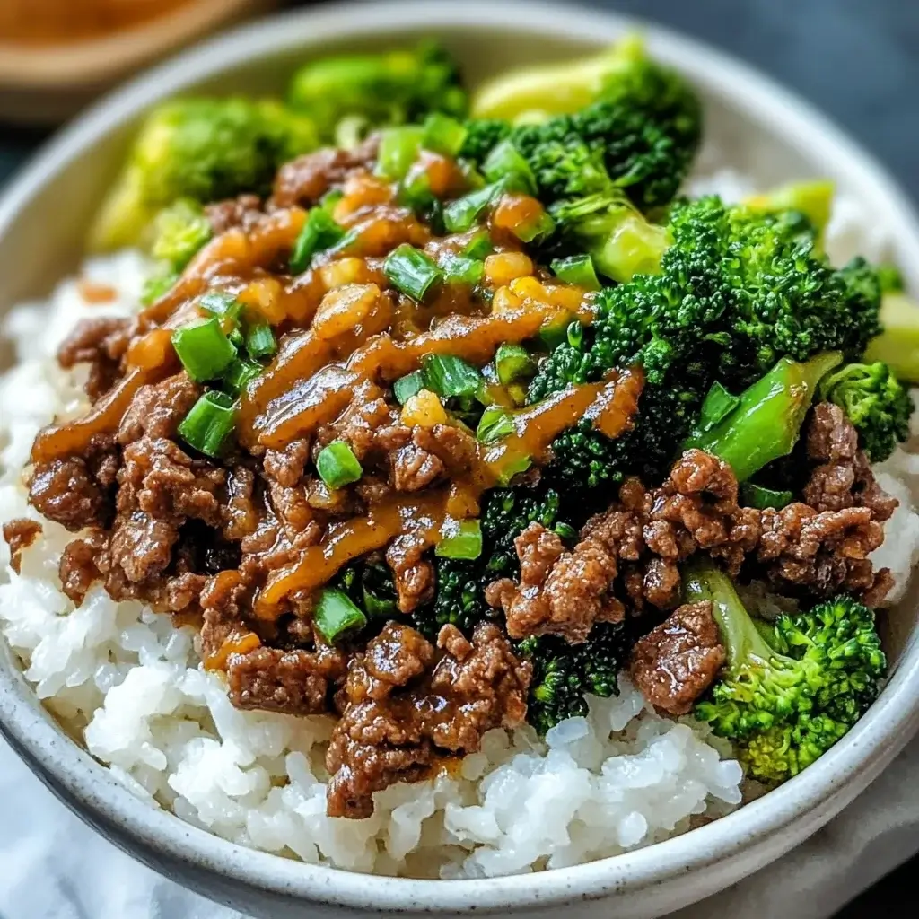 Beef & Broccoli Rice Bowl