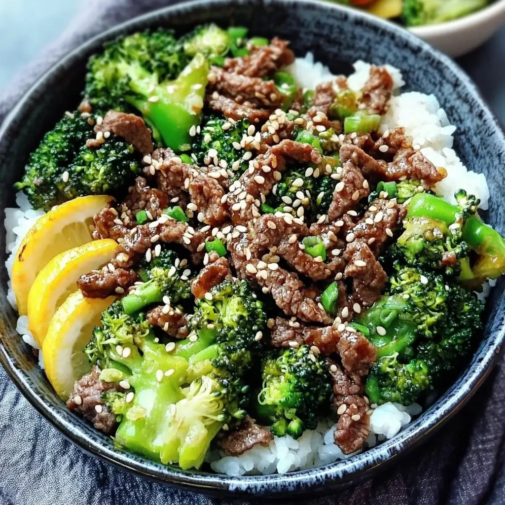 Beef and Broccoli Rice Bowls