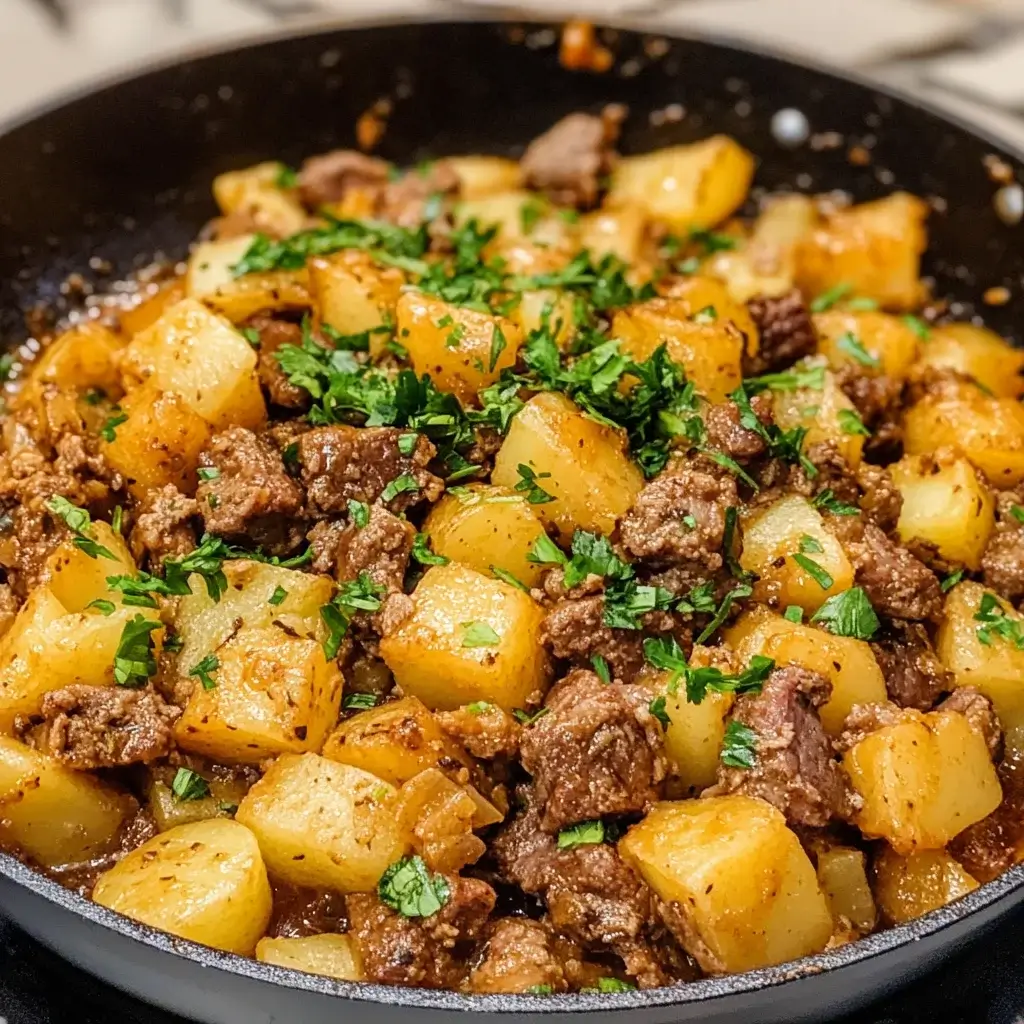Beef and Potato Skillet
