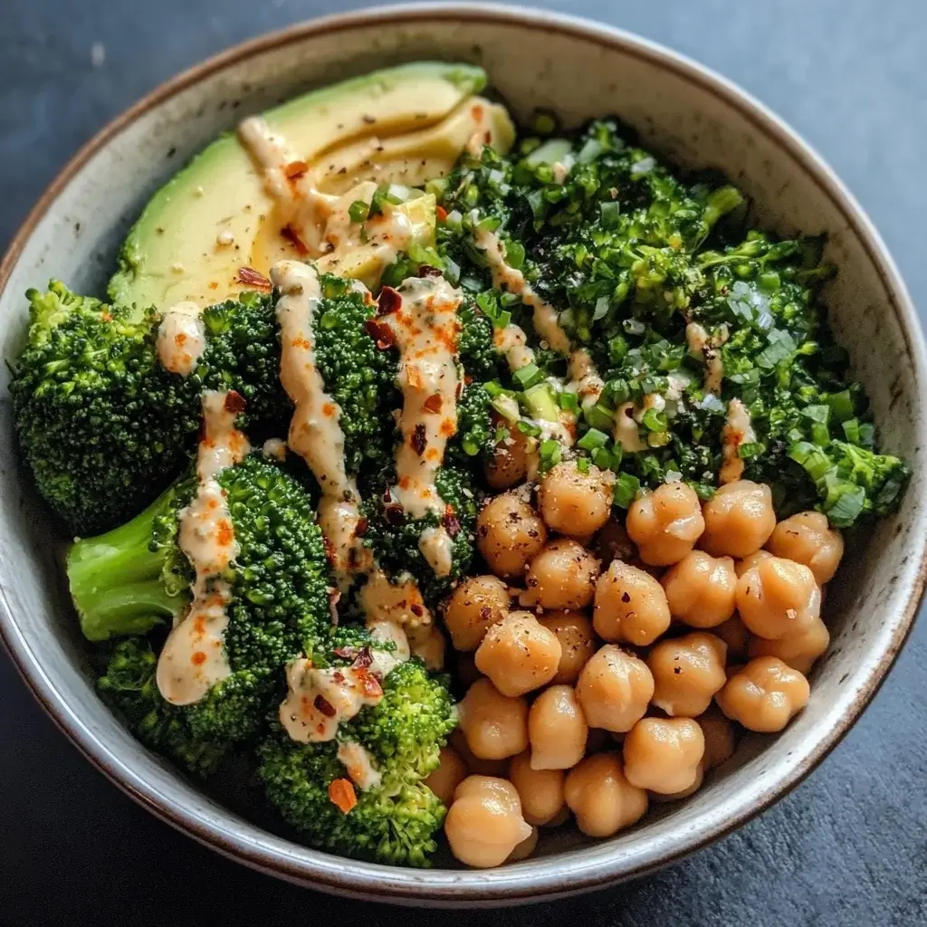 Broccoli and Chickpea Bowl