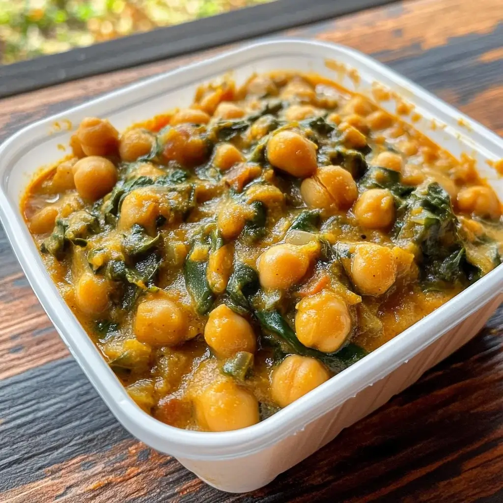 Chickpea Spinach Curry Boxes