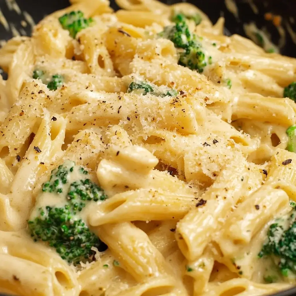 Creamy Cashew Alfredo Pasta