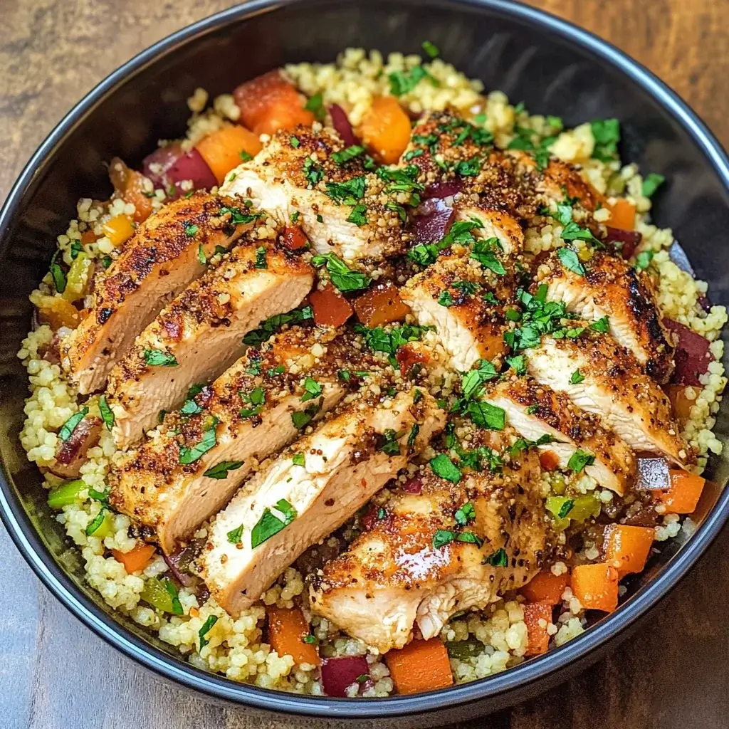 Herbed Chicken and Couscous Bowl