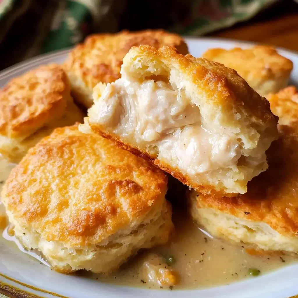 Homestyle Chicken and Biscuits