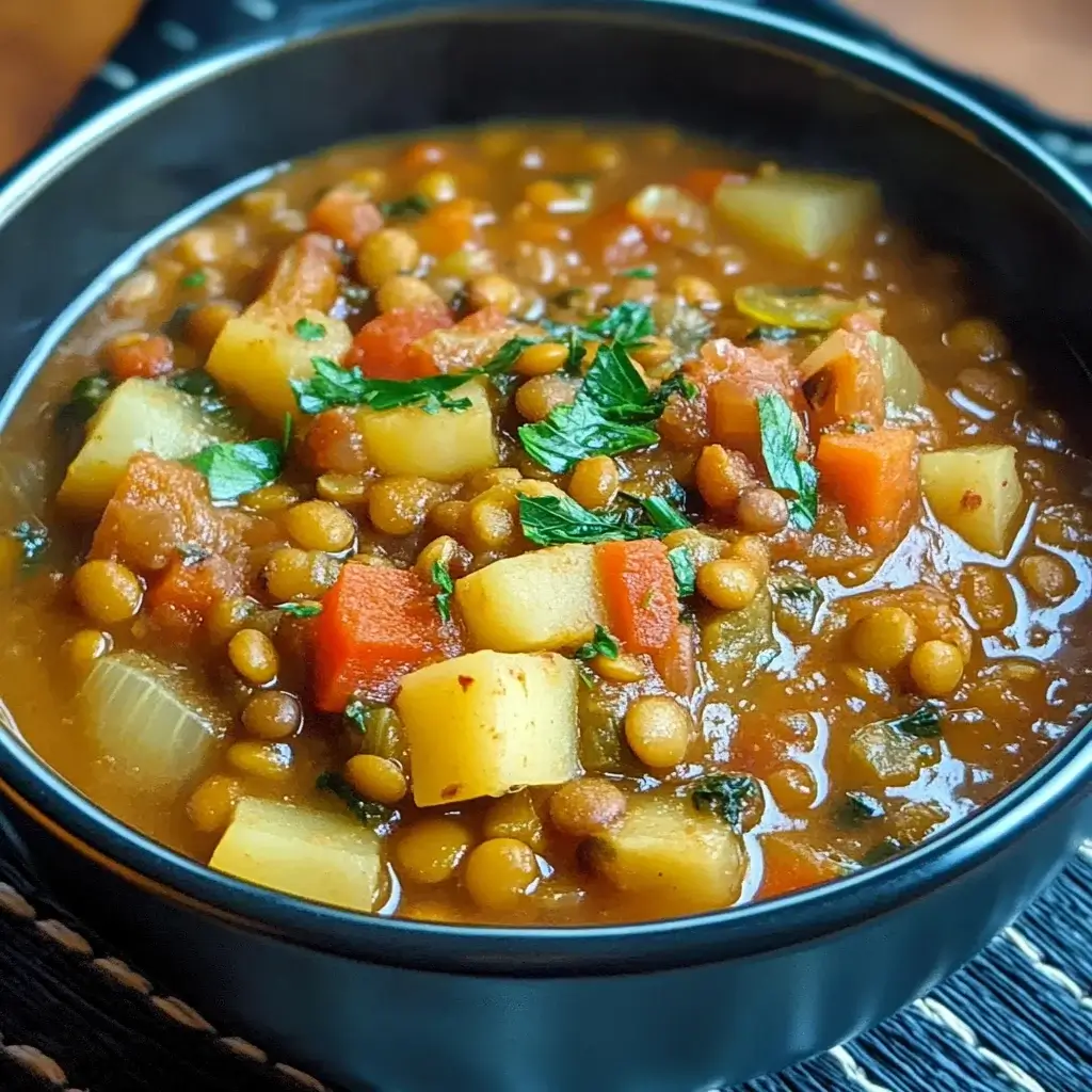 Lentil and Veggie Stew Recipe