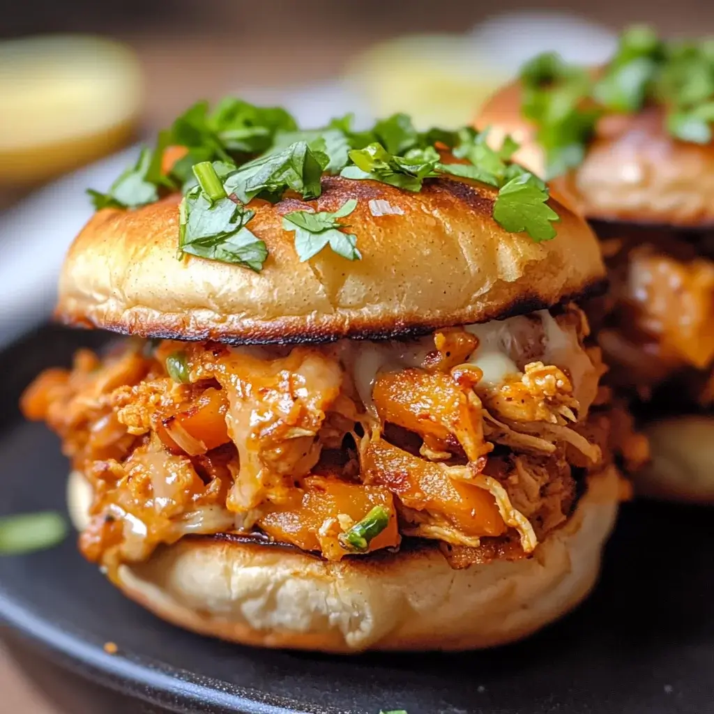 Sweet Potato Chicken Sliders