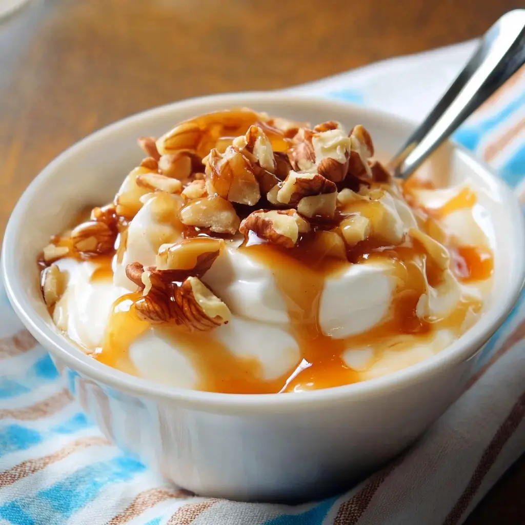 1-Minute Honey Nut Yogurt Cup