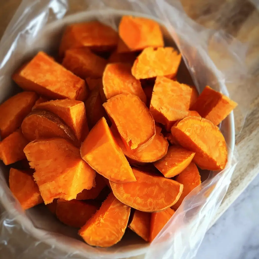 Boiled Sweet Potato Snack Packs