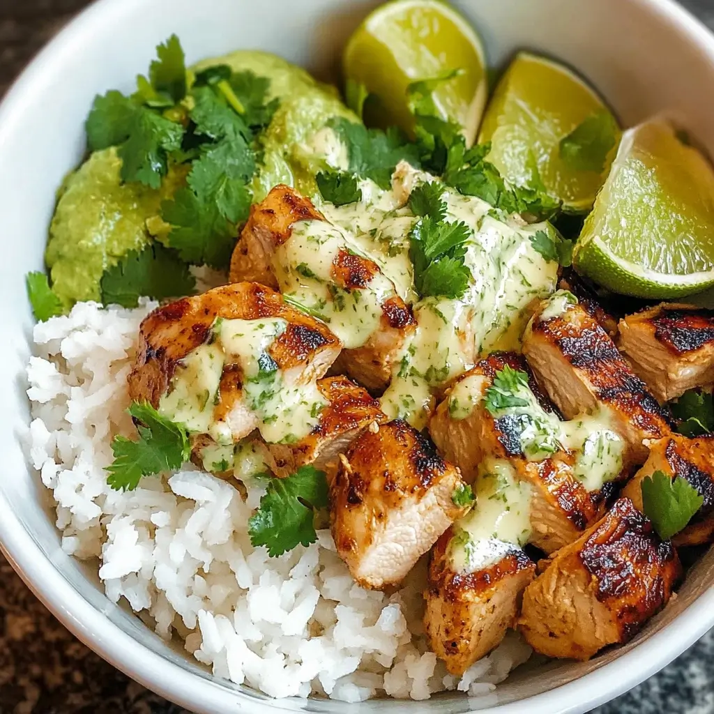 Cilantro Lime Chicken Bowl