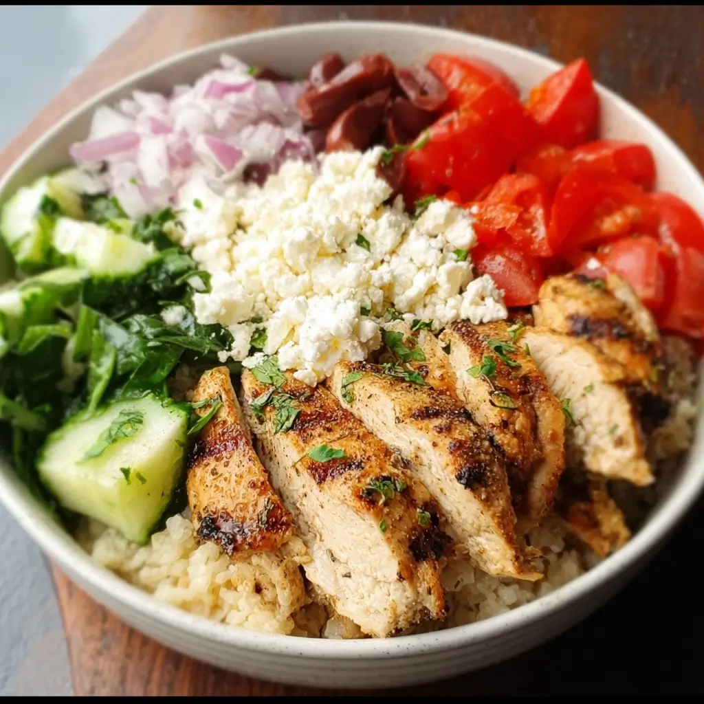 Greek Chicken Power Bowl