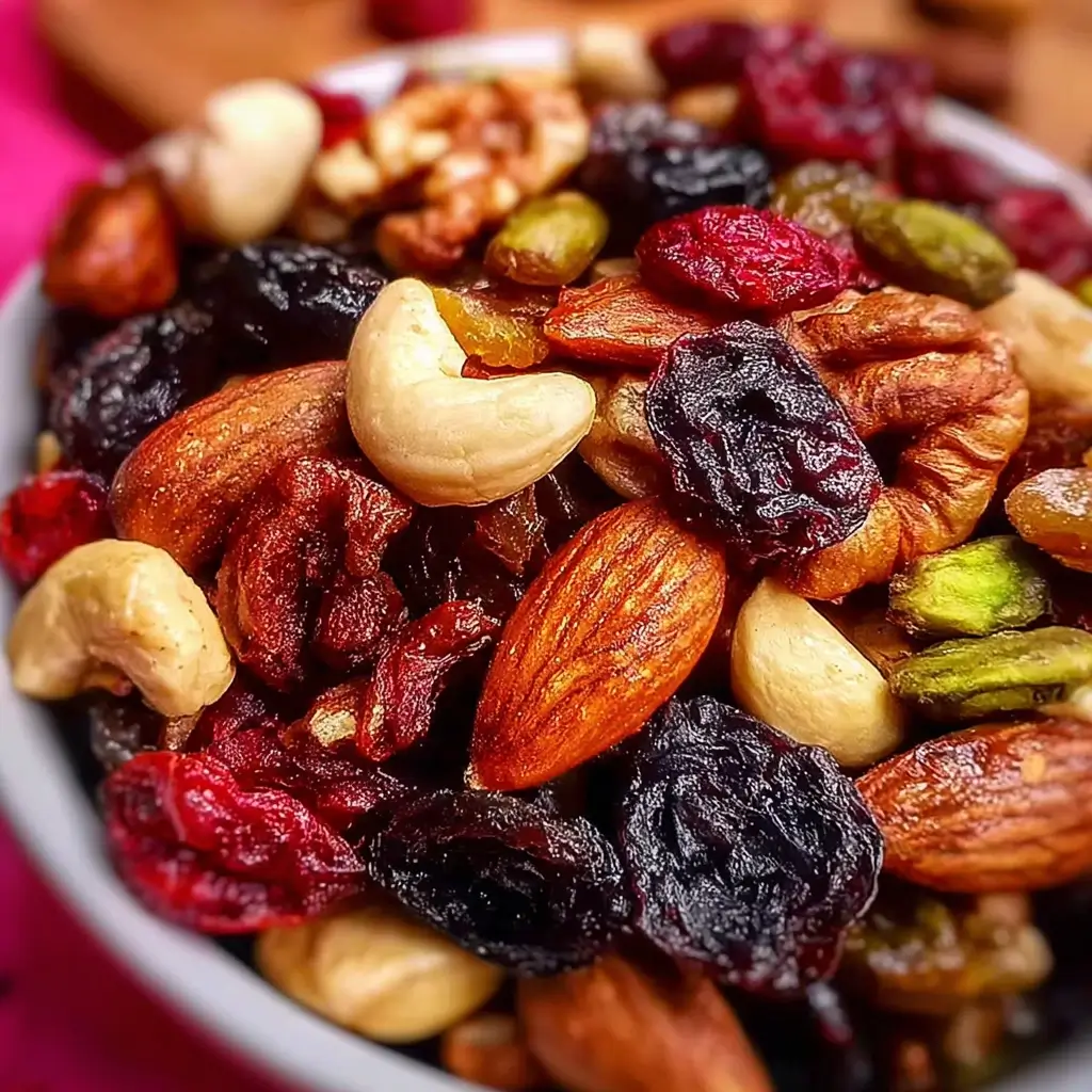 Nut-Free Trail Mix with Dried Fruits