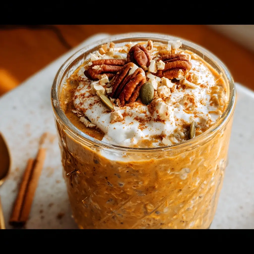 Pumpkin Spice Overnight Oats