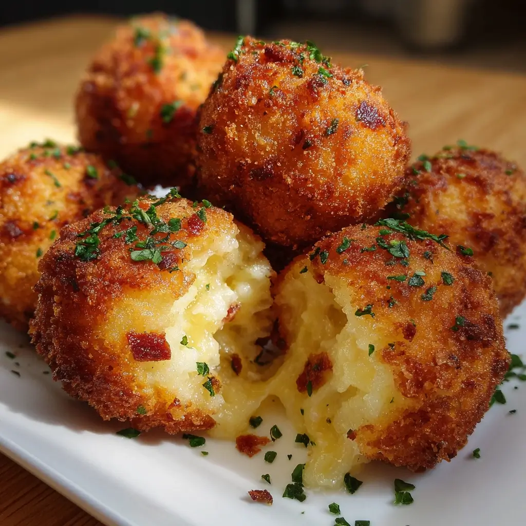 Cheesy Mashed Potato Balls Recipe