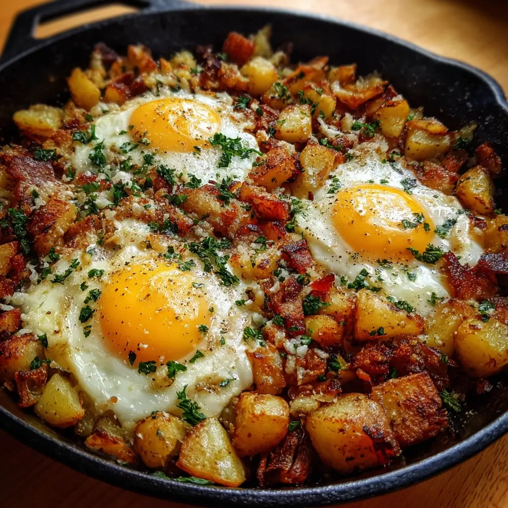 Crispy Potato and Egg Skillet