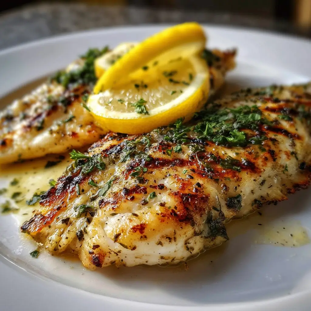 Grilled Lemon Herb Tilapia