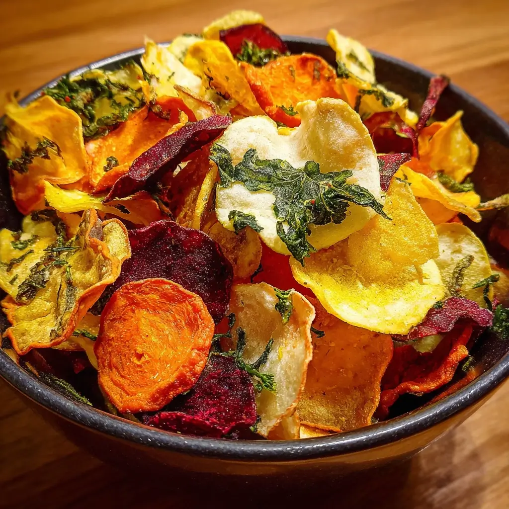 Homemade Veggie Chips Mix