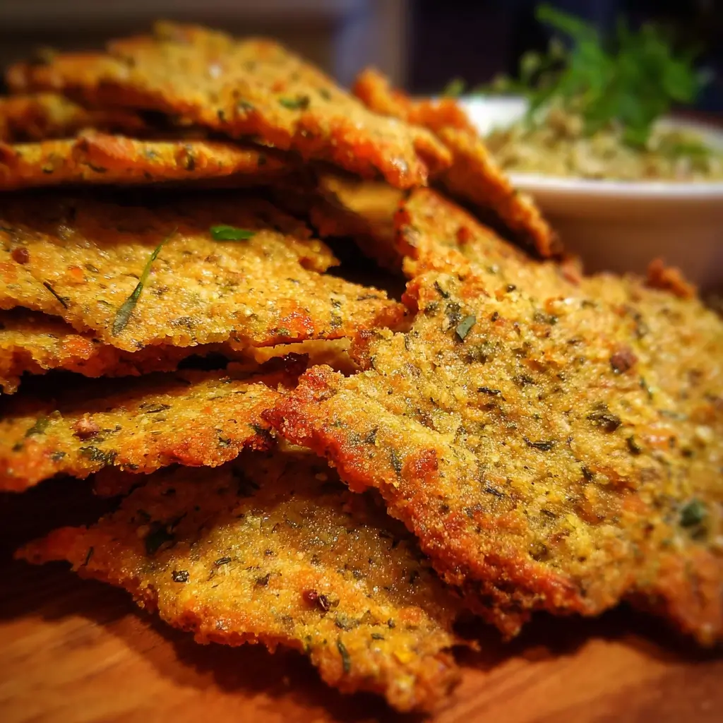 Homemade Veggie Crackers Recipe