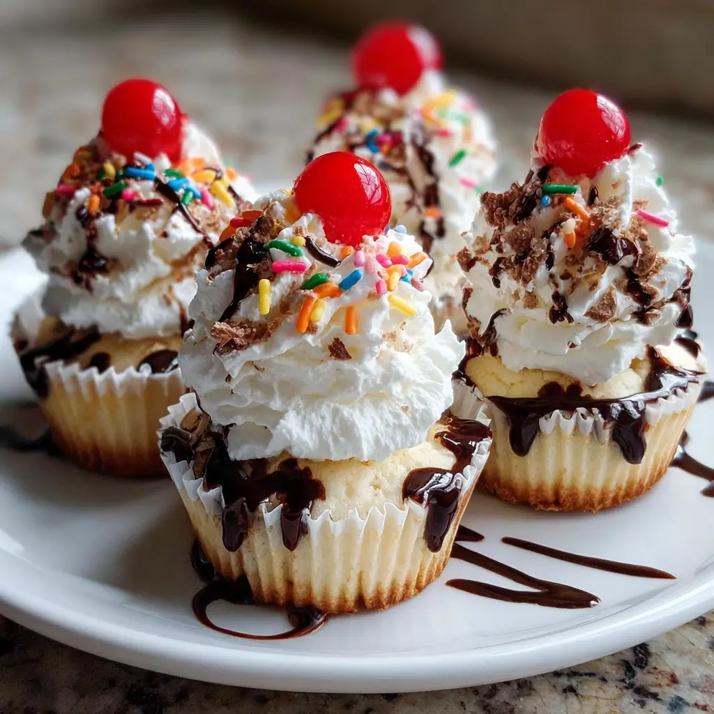 Mini Ice Cream Cupcakes Recipe
