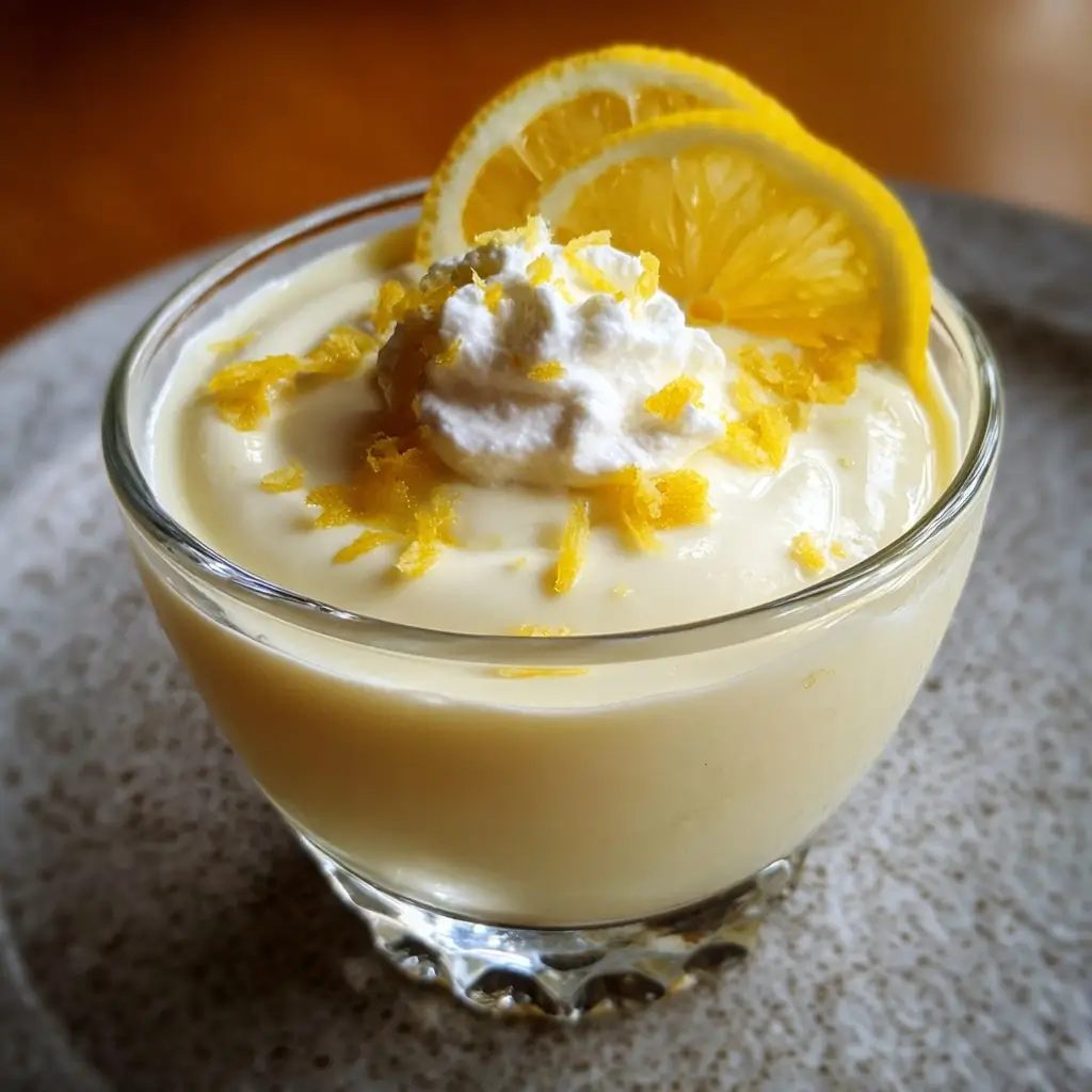Quick Lemon Yogurt Mousse
