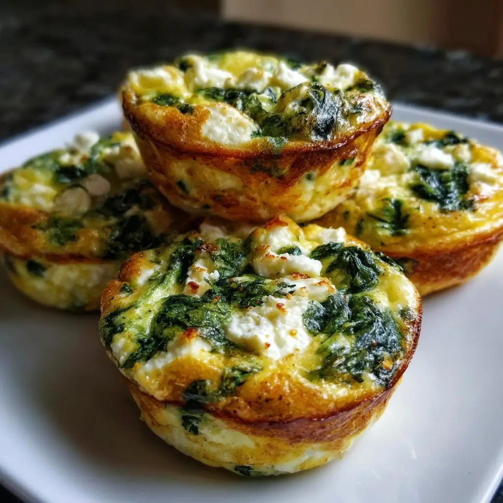 Spinach and Feta Egg Muffins