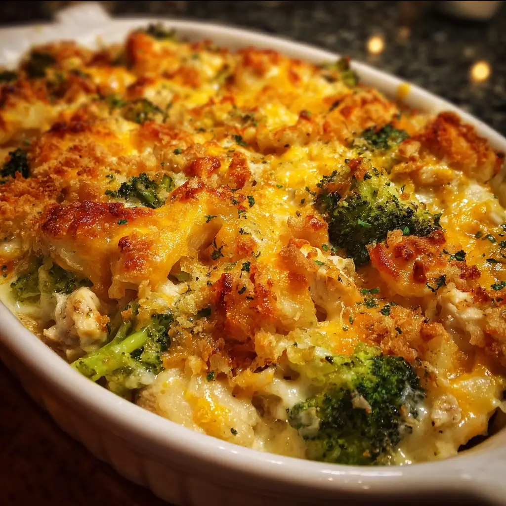 Turkey and Broccoli Tater Bake