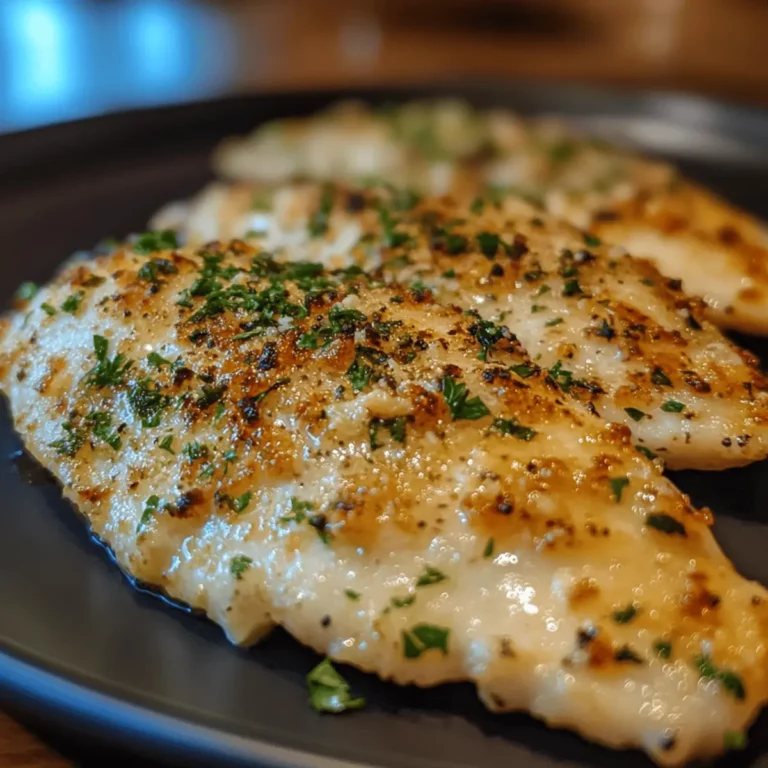 Baked Garlic Parmesan Tilapia