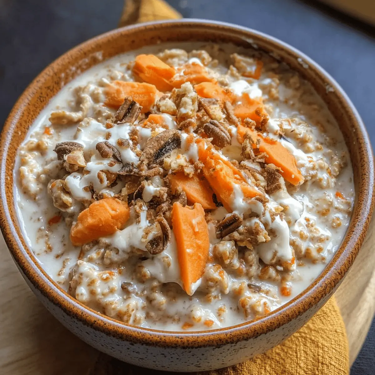 Easy Carrot Cake Overnight Oats Recipe for a Creamy Wake-Up Boost