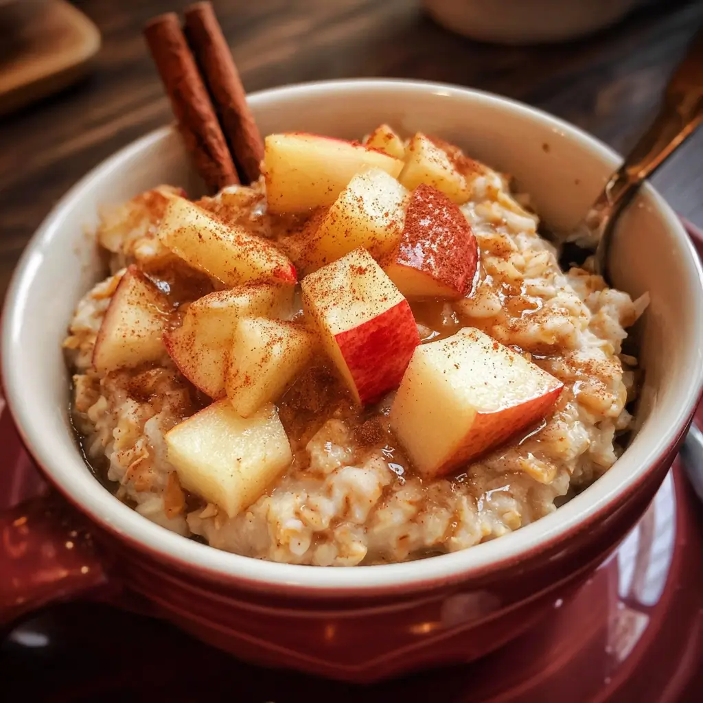 Cinnamon Apple Oatmeal Recipe