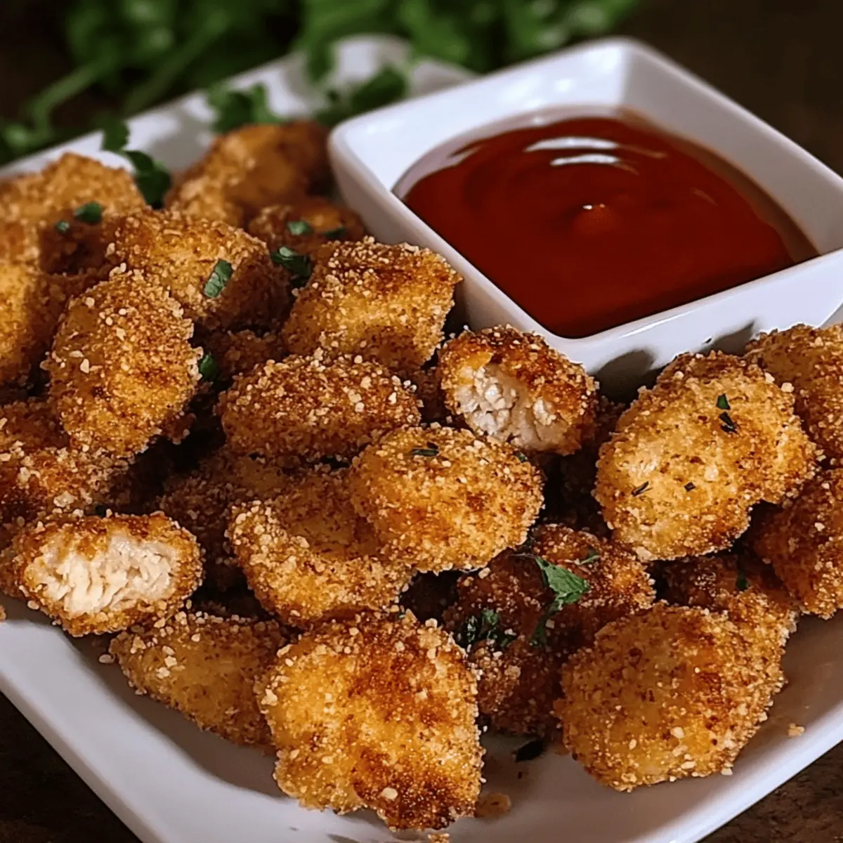 Easy Crispy Chicken Parmesan Bites That Will Blow Your Mind