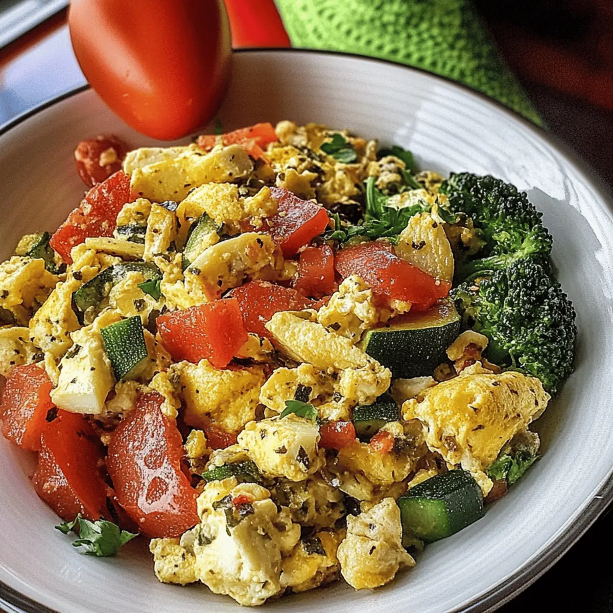 Easy Egg White and Veggie Scramble for a Bold, Healthy Start
