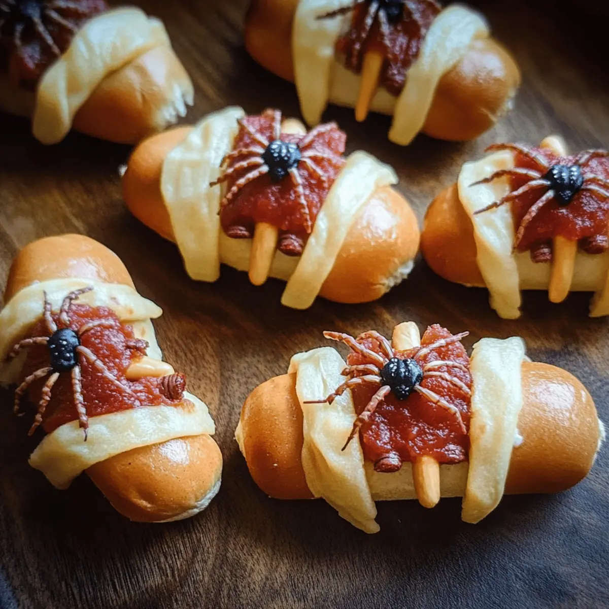 Easy Halloween Hot Dog Spiders That Will Thrill Your Taste Buds