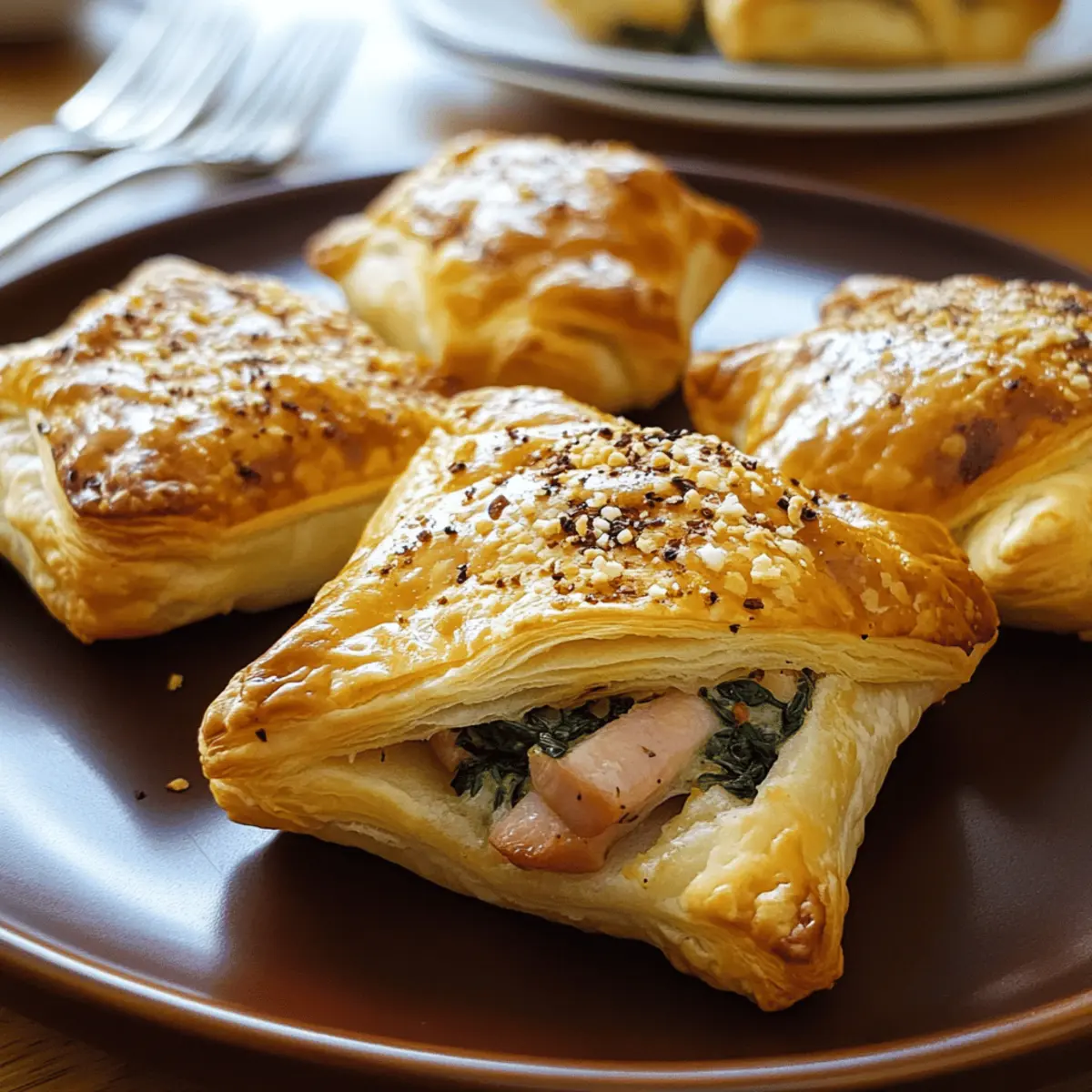 Easy Ham and Spinach Puff Pastry Bites You’ll Crave Tonight