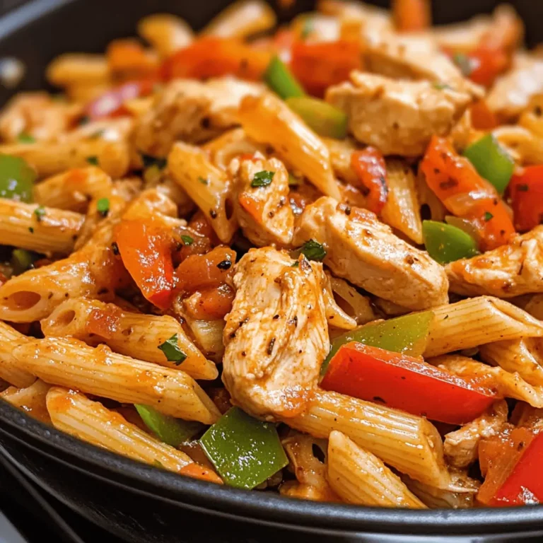 One-Pot Chicken Fajita Pasta