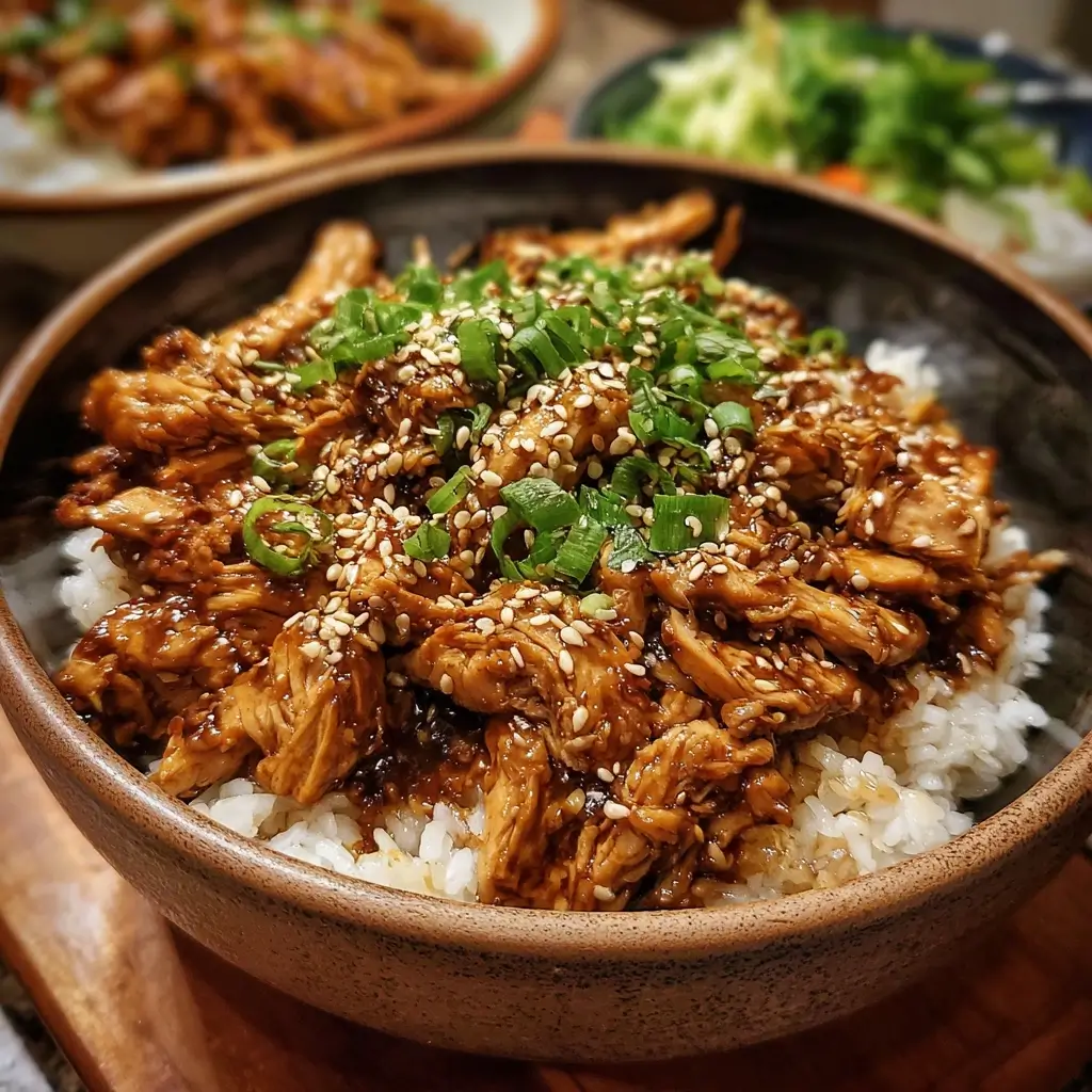 Sesame Ginger Chicken Bowl