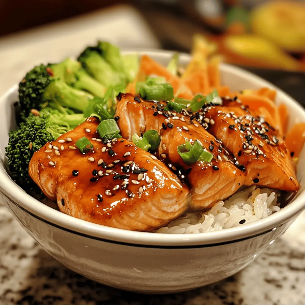 Easy Teriyaki Glazed Salmon Bowl That Bursts With Flavor