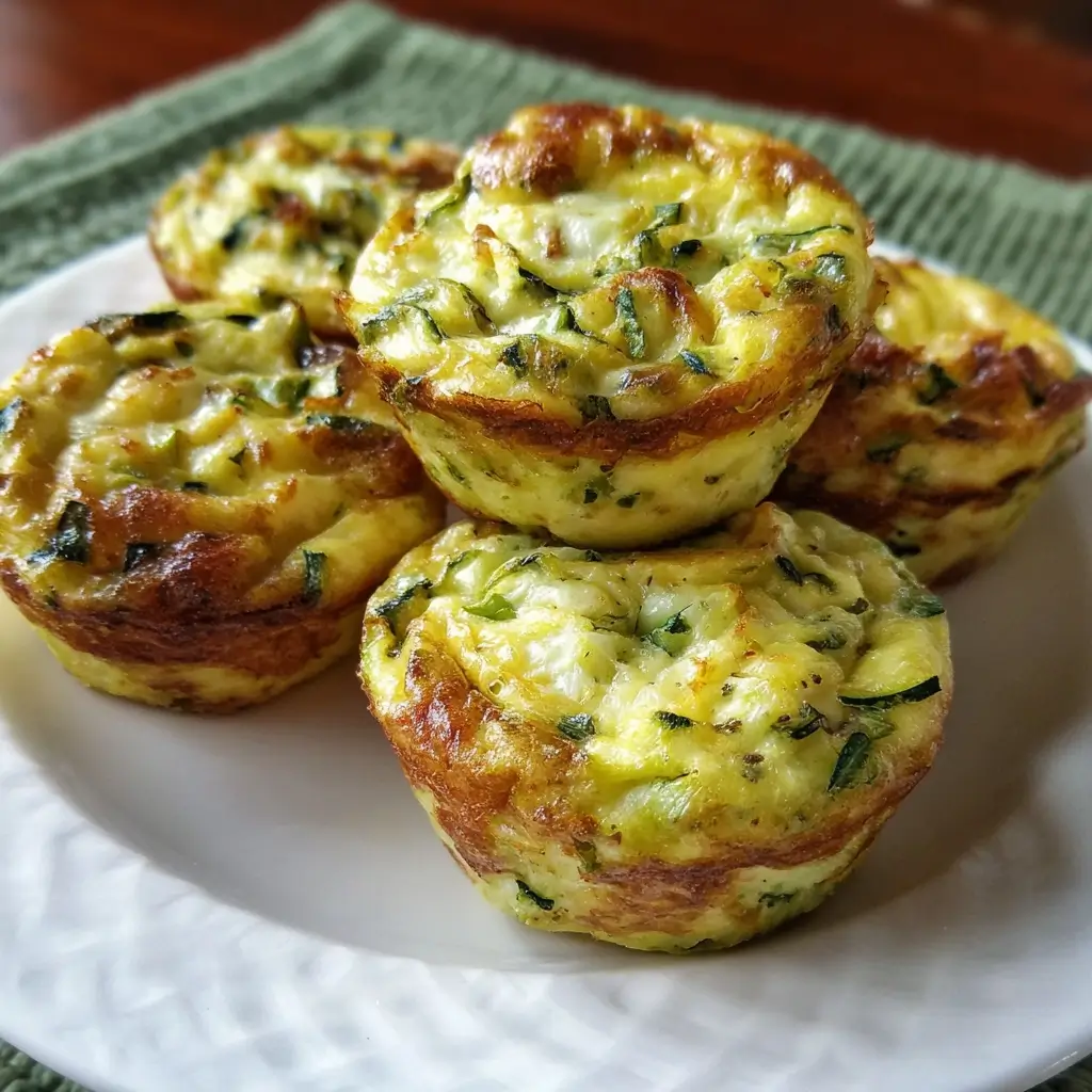 Zucchini Egg Breakfast Muffins
