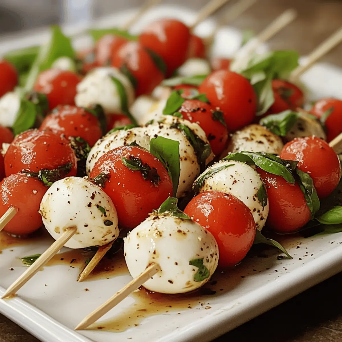 Easy Fresh Caprese Salad Skewers That Wow Your Taste Buds