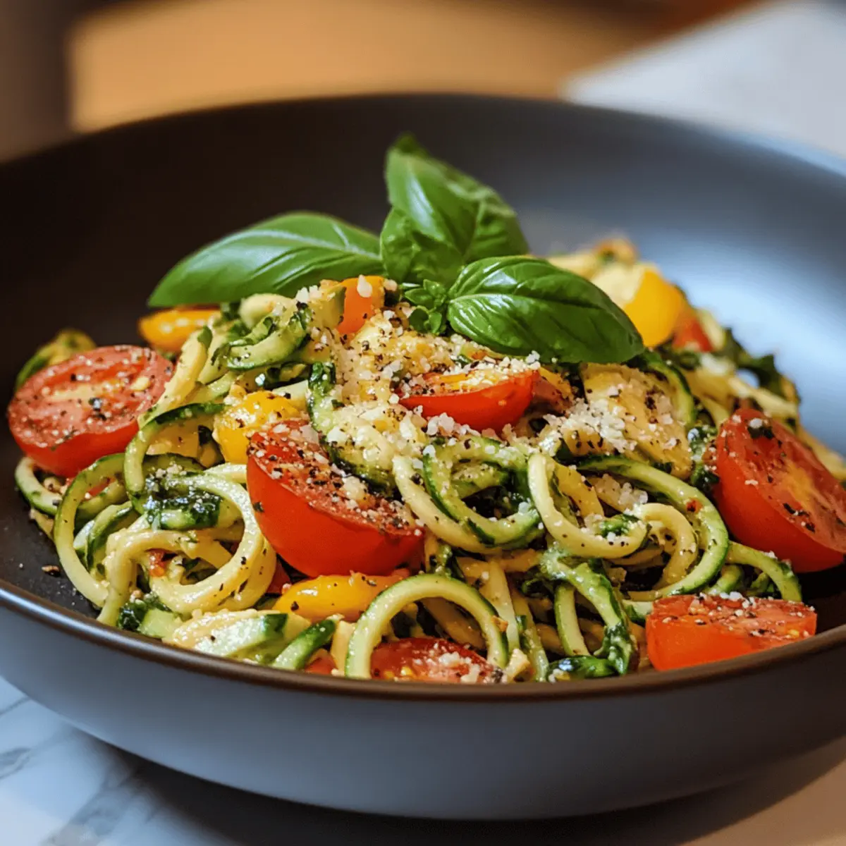 Easy Light Zoodle Primavera Recipe That Bursts With Fresh Flavor